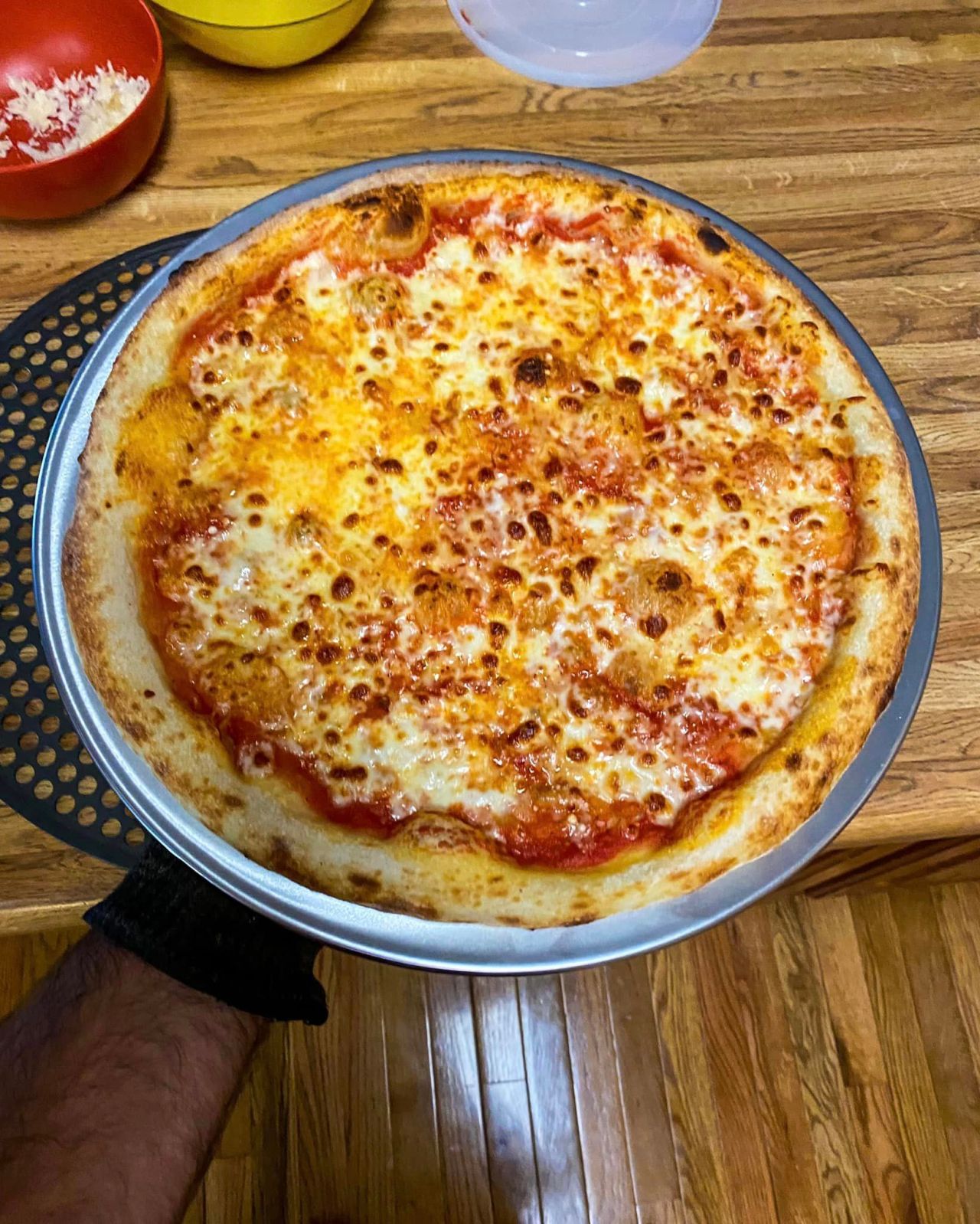 New York style cheese pizza from the Halo Versa 16